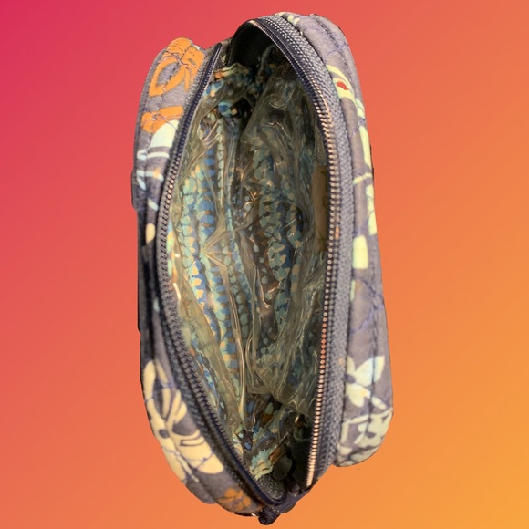 Vera Bradley Java Floral Makeup Bag 👛🌼 - Picture 3 of 6